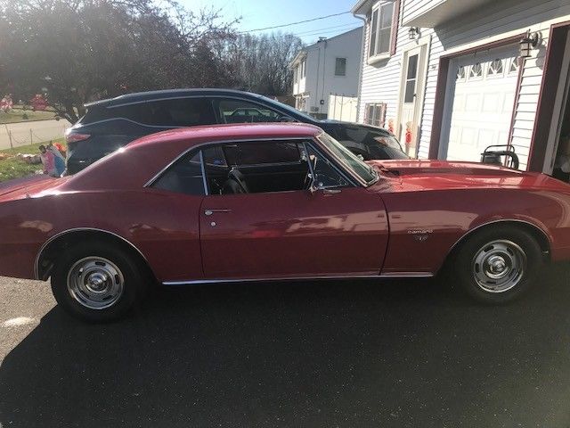 1967 Red Chevrolet Camaro Coupe