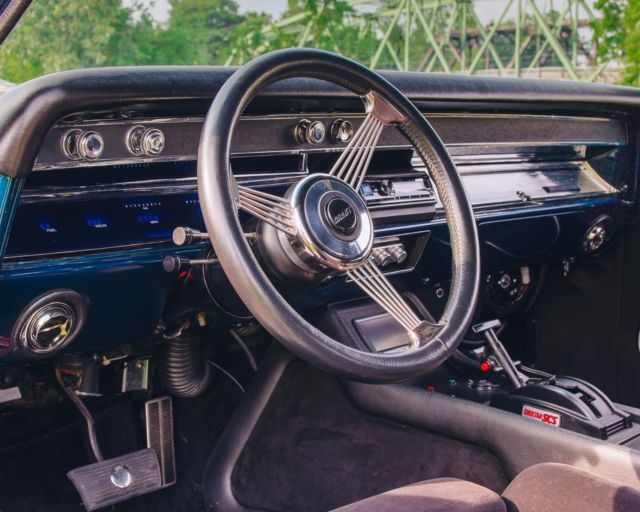 1967 Blue Chevrolet Chevelle Sedan
