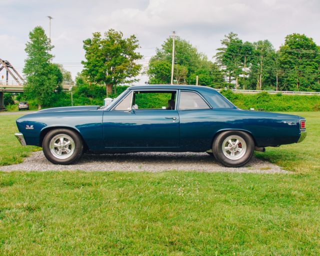 1967 Blue Chevrolet Chevelle Sedan