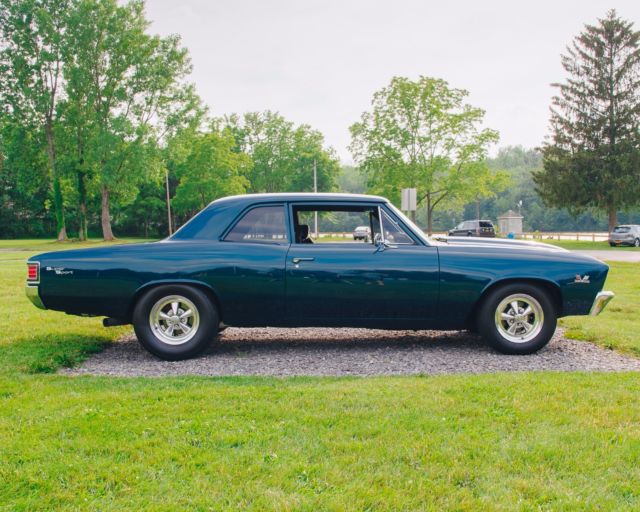 1967 Blue Chevrolet Chevelle Sedan