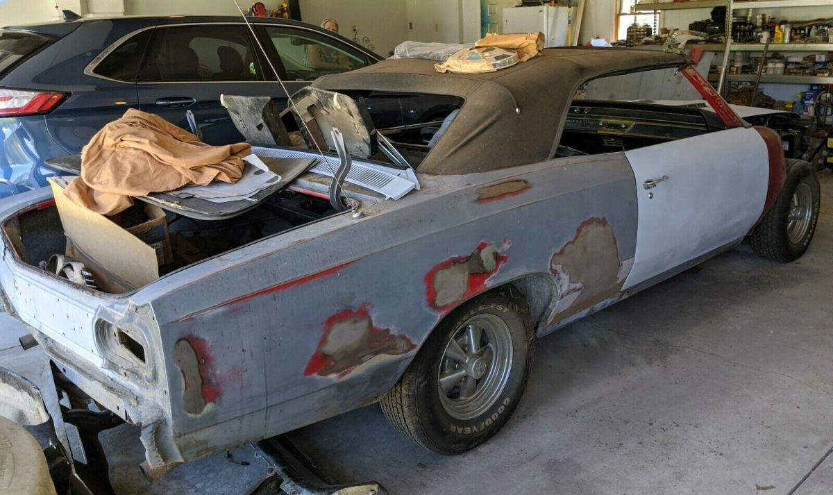 1966 Red Chevrolet Chevelle Convertible