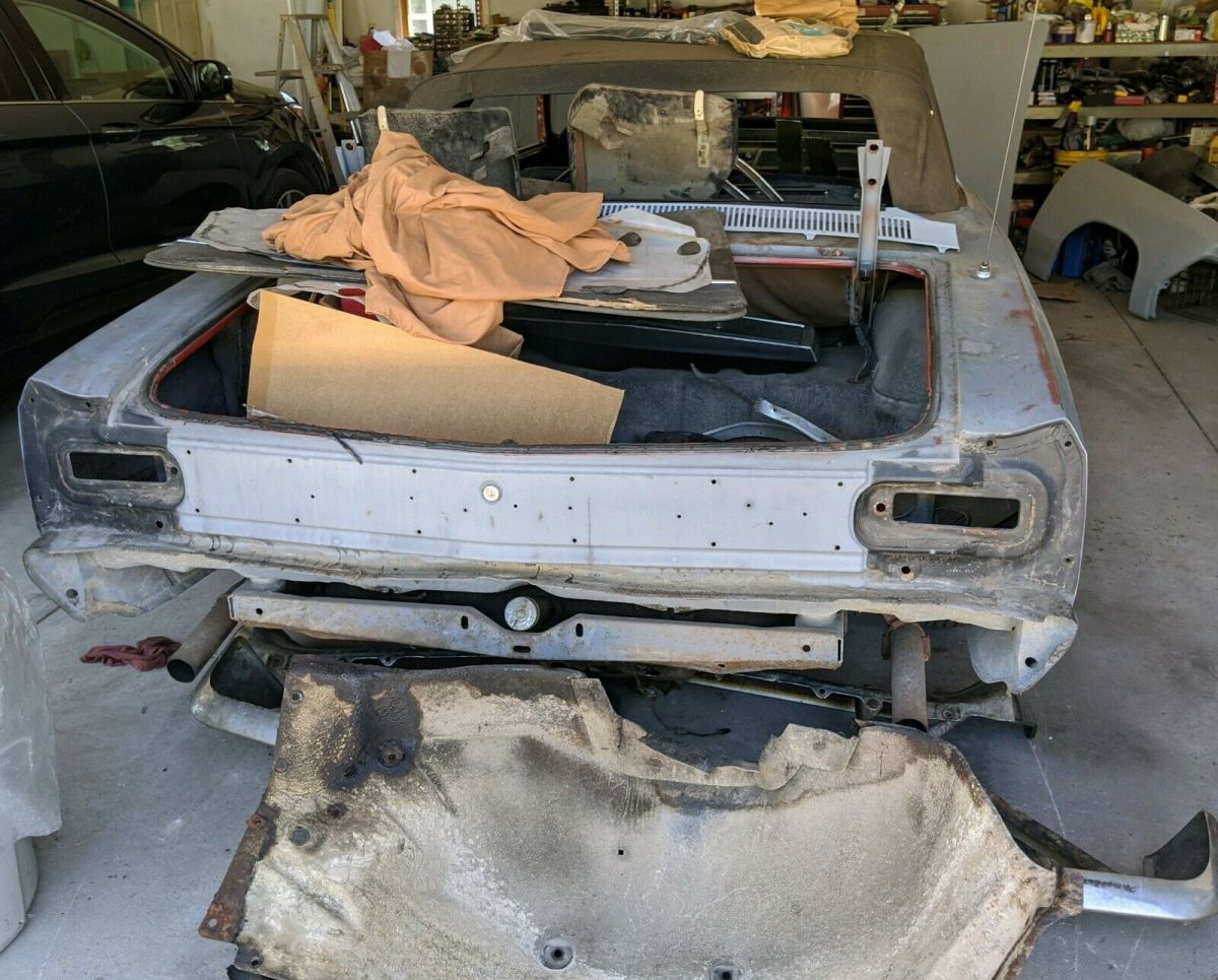 1966 Red Chevrolet Chevelle Convertible