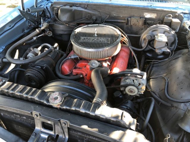 1967 Blue Chevrolet Chevelle Coupe