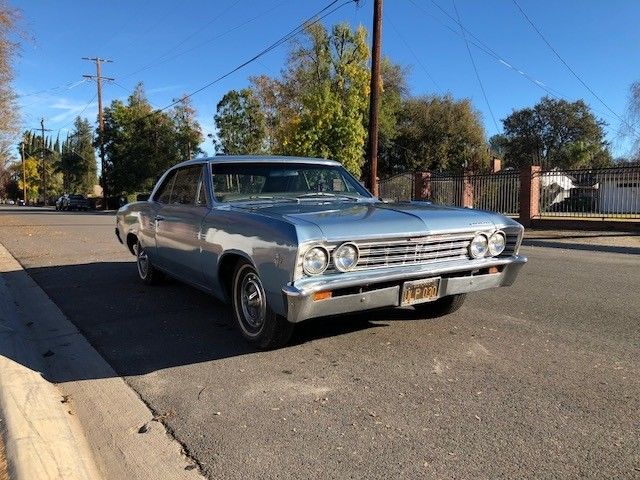 1967 Blue Chevrolet Chevelle Coupe
