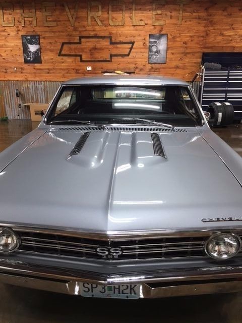 1967 Silver Chevrolet Chevelle
