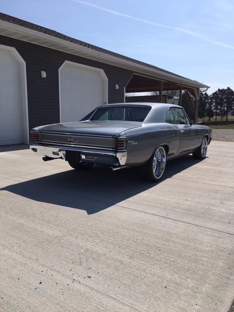 1967 Silver Chevrolet Chevelle