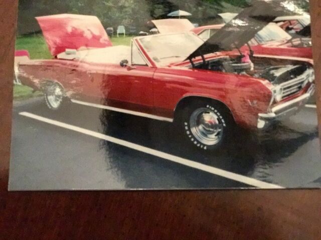 1967 Red Chevrolet Chevelle Convertible