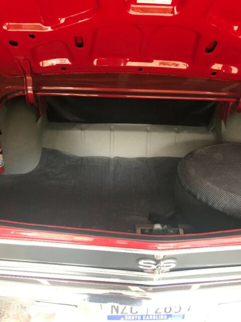 1967 Red Chevrolet Chevelle Convertible