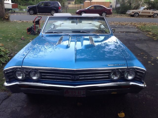1967 Blue Chevrolet Chevelle