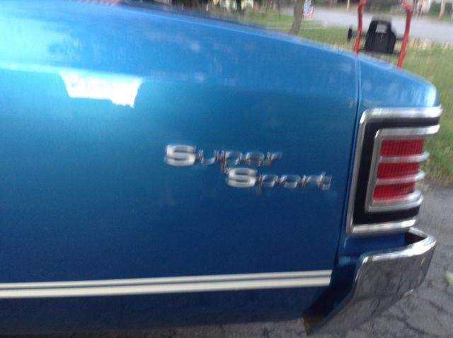 1967 Blue Chevrolet Chevelle