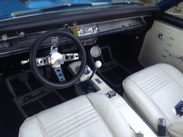 1967 Blue Chevrolet Chevelle