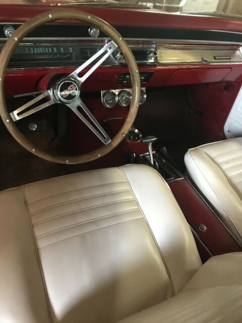 1967 Red Chevrolet Chevelle Convertible