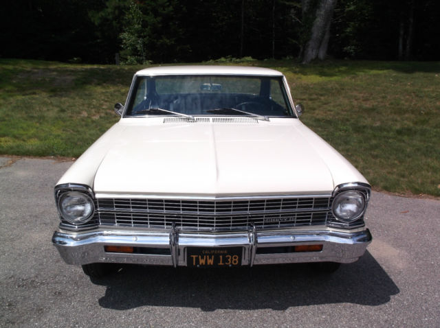 1967 CREAM Chevrolet Nova