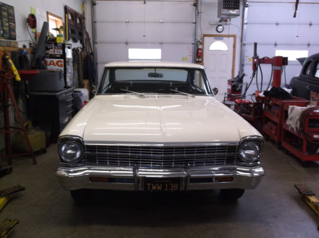 1967 CREAM Chevrolet Nova