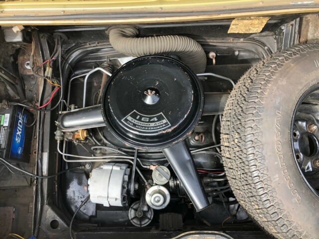 1967 Gold Chevrolet Corvair Convertible