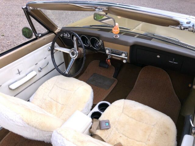 1967 Gold Chevrolet Corvair Convertible