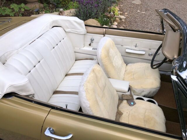 1967 Gold Chevrolet Corvair Convertible