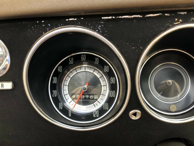 1967 Gold Chevrolet Corvair Convertible