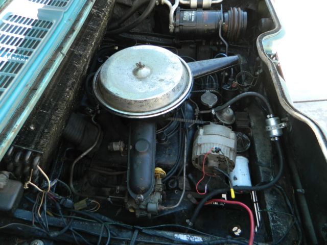 1967 Blue Chevrolet Corvair Coupe