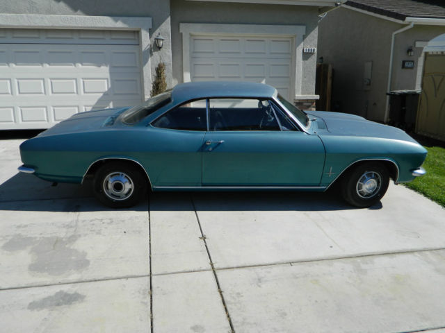 1967 Blue Chevrolet Corvair Coupe