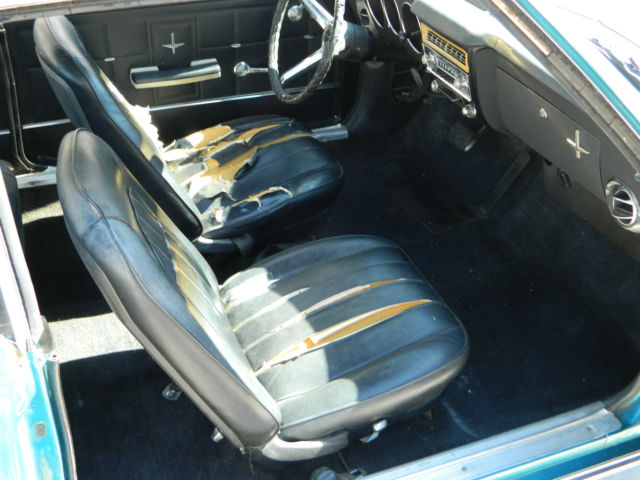 1967 Blue Chevrolet Corvair Coupe