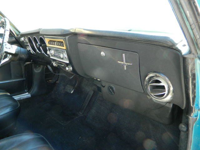 1967 Blue Chevrolet Corvair Coupe