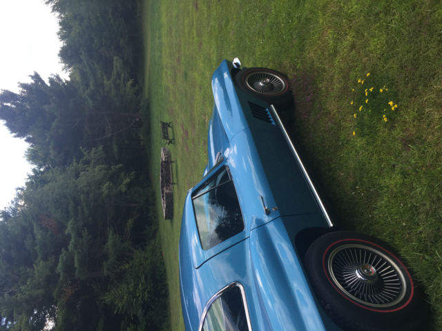 1967 Green Chevrolet Corvette Convertible