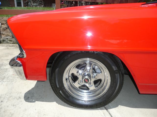 1967 Viper Red Chevrolet Nova 2 Door Hardtop