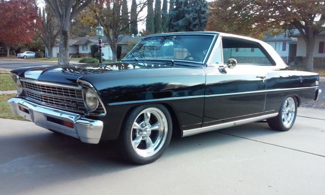 1967 Black Chevrolet Nova Coupe