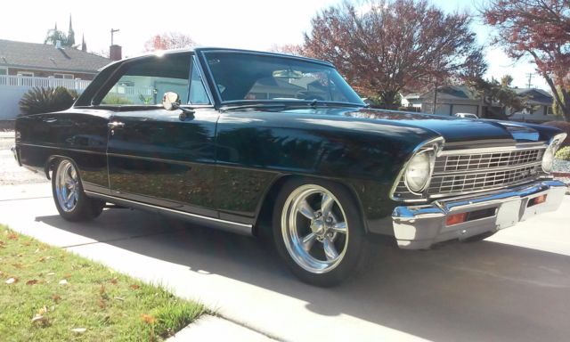 1967 Black Chevrolet Nova Coupe