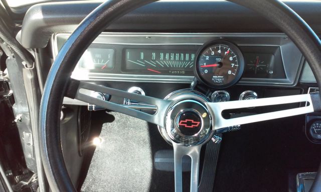 1967 Black Chevrolet Nova Coupe