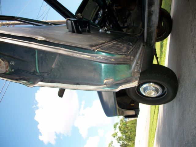 1967 Green Chevrolet Nova Sedan