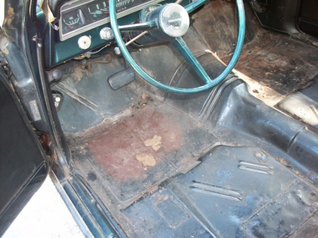 1967 Green Chevrolet Nova Sedan