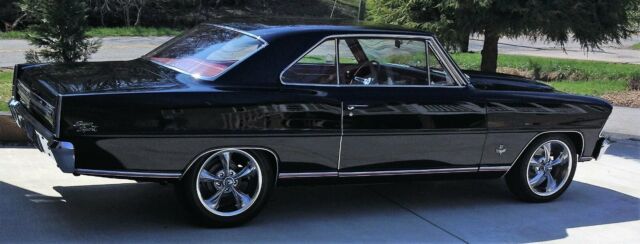1967 Tuxedo Black Chevrolet Nova Coupe