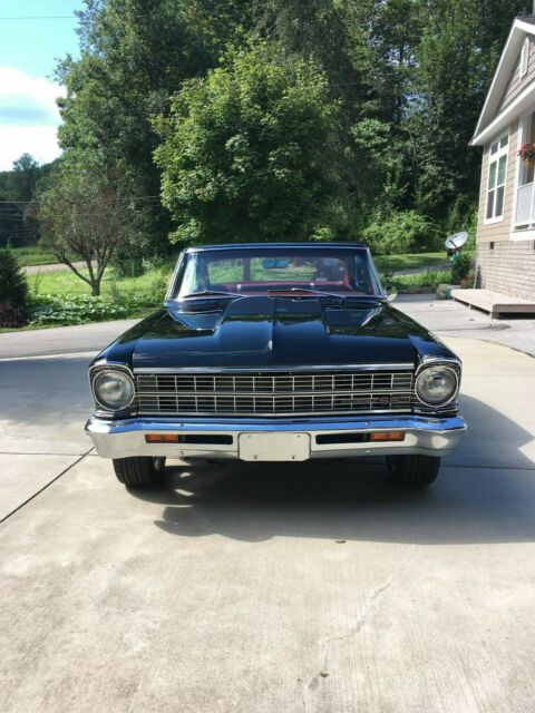 1967 Tuxedo Black Chevrolet Nova Coupe