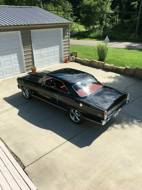 1967 Tuxedo Black Chevrolet Nova Coupe