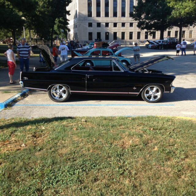 1967 Tuxedo Black Chevrolet Nova Coupe