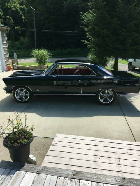 1967 Tuxedo Black Chevrolet Nova Coupe