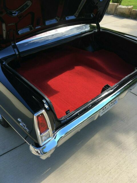 1967 Tuxedo Black Chevrolet Nova Coupe