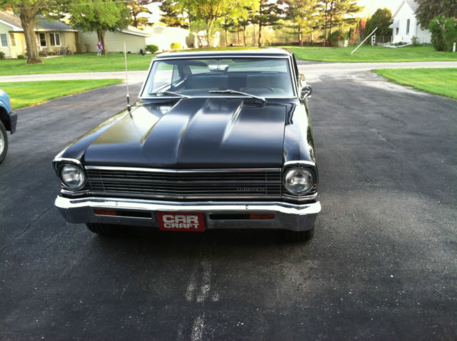 1967 Black Chevrolet Nova 2D COUPE