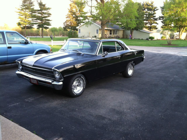 1967 Black Chevrolet Nova 2D COUPE
