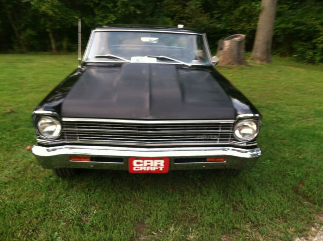 1967 Black Chevrolet Nova 2D COUPE