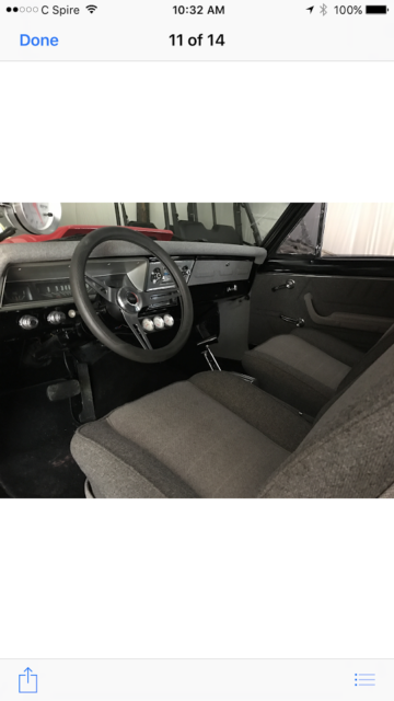 1967 Red Chevrolet Nova Coupe