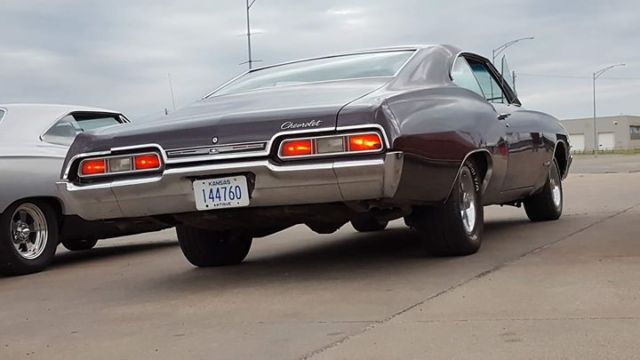 1967 Royal Plum Chevrolet Impala Fastback