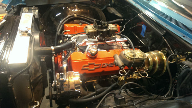 1967 marina blue Chevrolet Impala Fastback