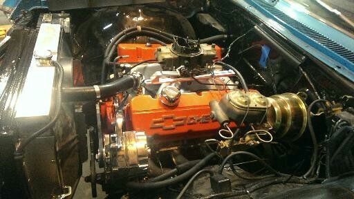 1967 marina blue Chevrolet Impala Fastback