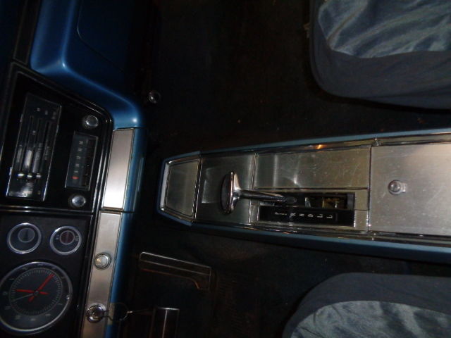 1967 Blue Chevrolet Impala Convertible