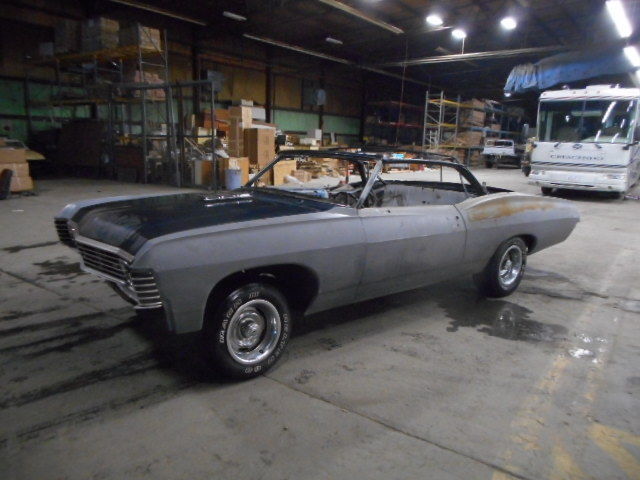 1967 Black Chevrolet Impala