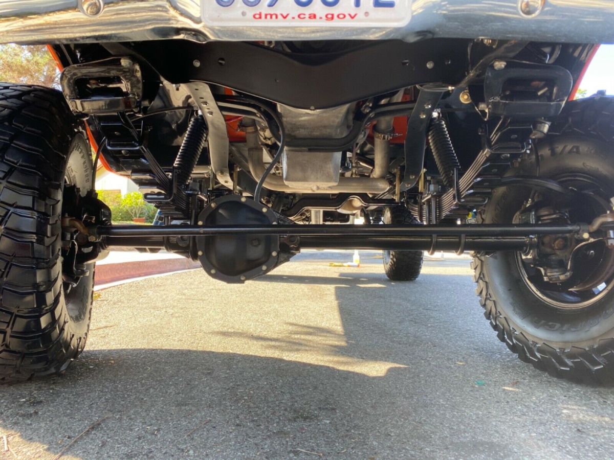 1967 Orange Chevrolet C-10