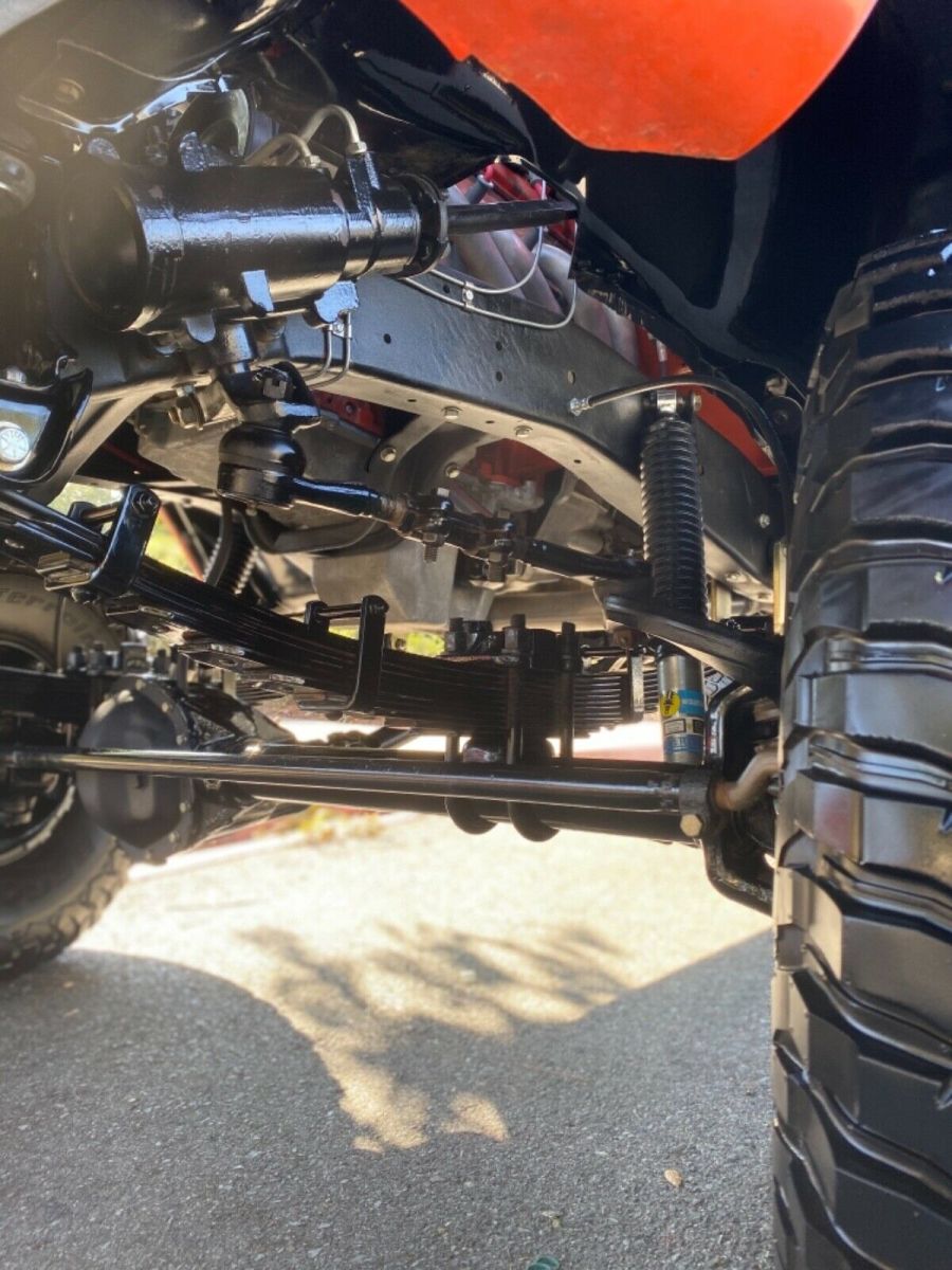 1967 Orange Chevrolet C-10